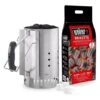 Weber SET CIMINIERA ACCENSIONE RAPIDFIRE + BRICCHETTE KG 2