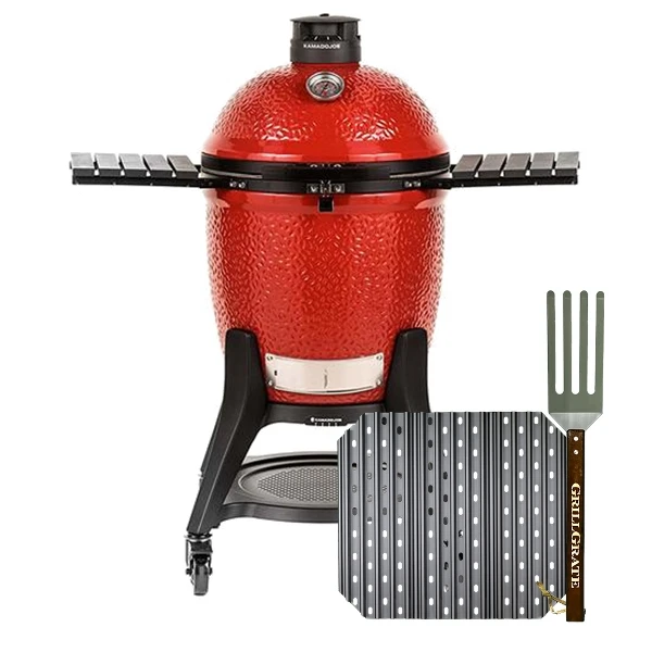 SET 3 GRIGLIE 34,92 CM PER KAMADO JOE E BGE MEDIUM - immagine 2