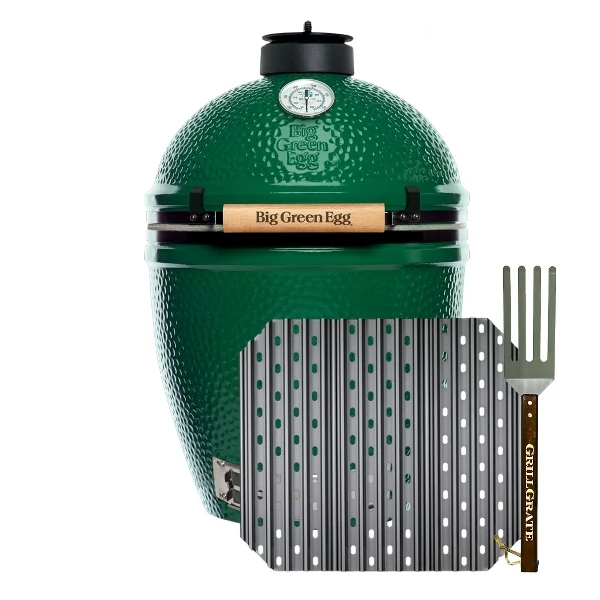 SET 3 GRIGLIE 34,92 CM PER KAMADO JOE E BGE MEDIUM - immagine 3